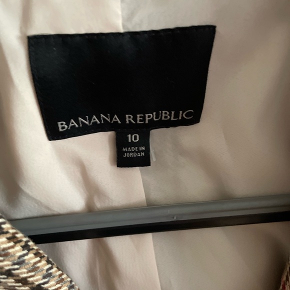 Women’s Banana Republic Double-Breasted Plaid Blazer - Picture 5 of 8